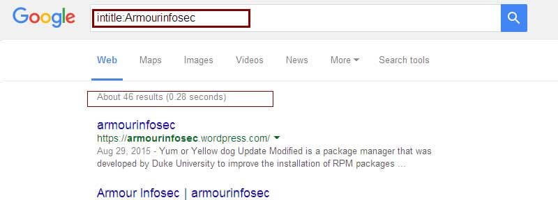 armour-infosec-google