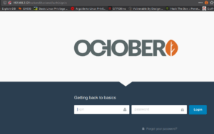 It's October Vulnhub Walkthrough