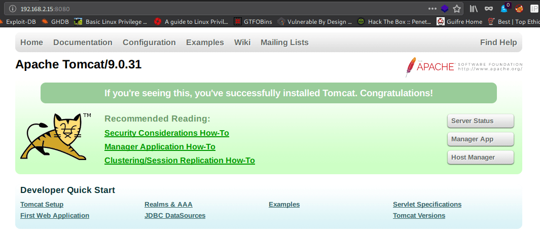 My Tomcat Host Vulnhub Walkthrough